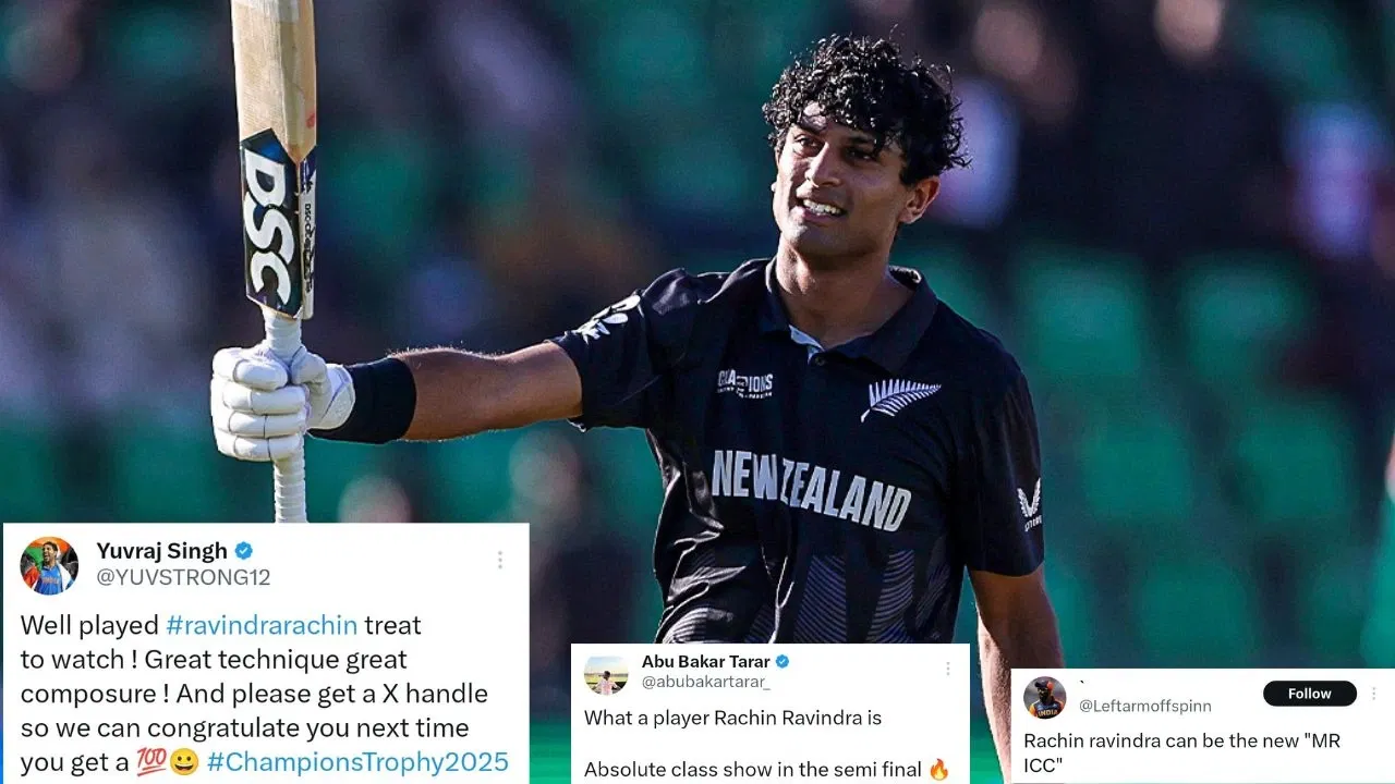 New Zealand Smashes 362 in ICC Champions Trophy Semi-Final